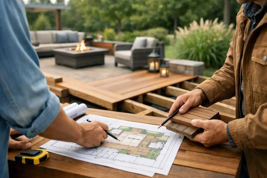 How Deck Builders Plan Lasting Outdoor Spaces